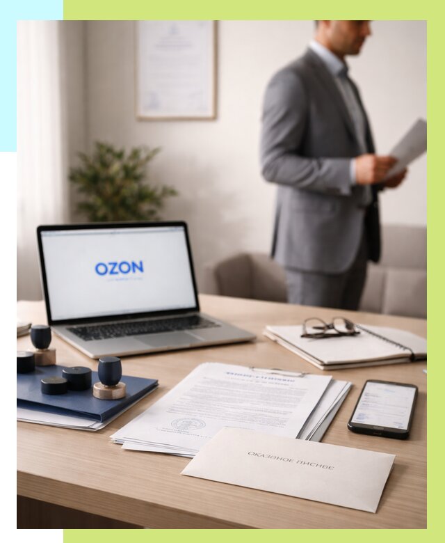 Отказное письмо для Ozon в Ростове от 3592 р. | Сертэкс